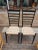 Italian Vintage Mid-Century Italian Ladderback Chairs - Set of 4 For Sale - Image 3 of 11