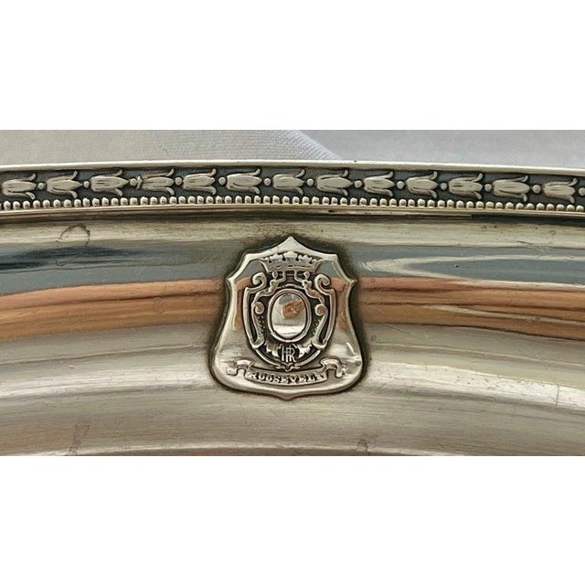 Traditional Silver-Plate Dish From the Iconic Hollywood Rosevelt Hotel For Sale - Image 3 of 9