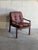1960s Danish Mid Century Modern Rosewood Lounge Chair Leather Scandinavian Accent Armchair For Sale - Image 9 of 9