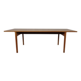 Teak Coffee Table by Hans J. Wegner for Andreas Tuck, Denmark, 1950s For Sale