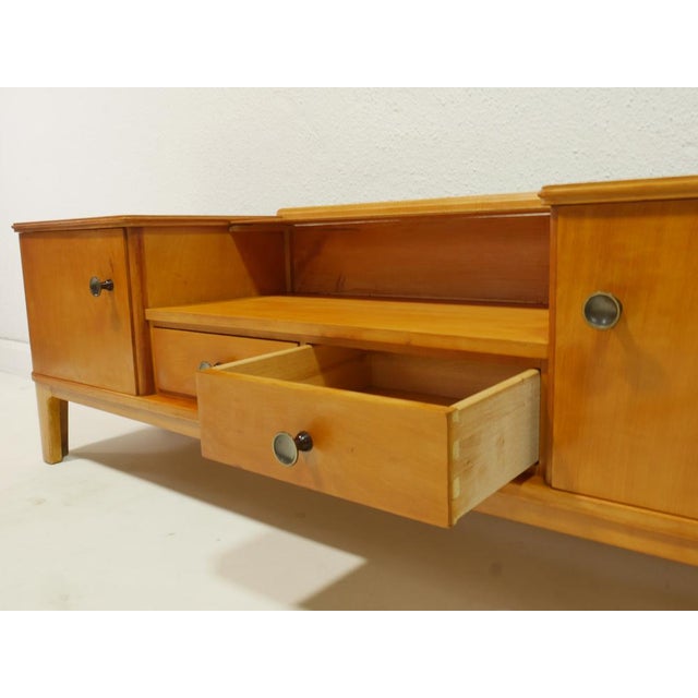 Brown Mid-Century Sideboard, Germany, 1960s For Sale - Image 8 of 14