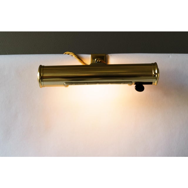 Art Deco Brass Clamp Lamp, Vienna, 1920s For Sale - Image 10 of 15