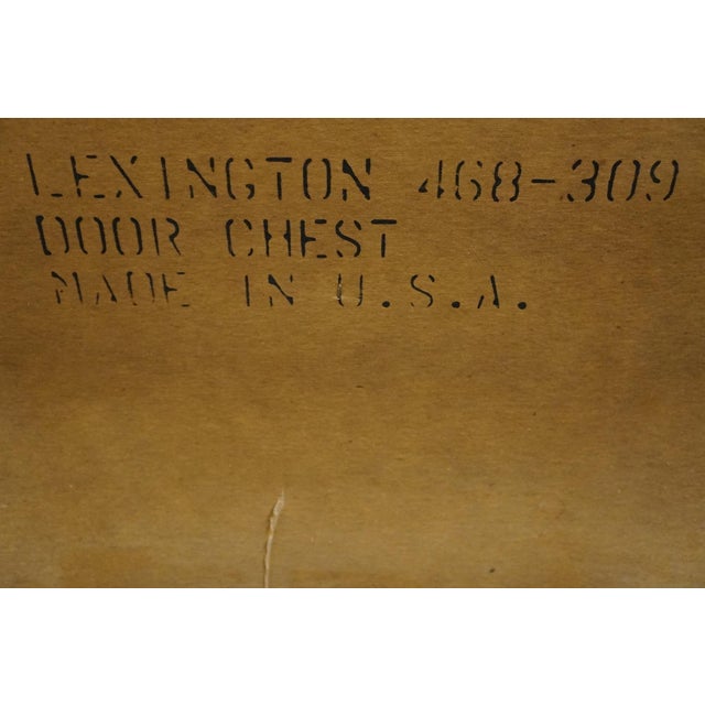 Lexington Furniture Recollections Collection Rustic Country French 40" Door Chest 468-309 For Sale - Image 14 of 14