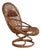 Organic Bamboo Rattan Chair by Tito Agnoli for Pierantonio Bonacina, 1960s For Sale