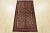 Cabin Baloch Rug 3’2” X 5’9” Brown Wool Vintage Tribal Hand-Knotted Carpet For Sale - Image 3 of 13