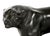 Jacques Limousin, French Art Deco Panther Patinated Sculpture, 1940s, Metal on Marble Base For Sale - Image 6 of 7