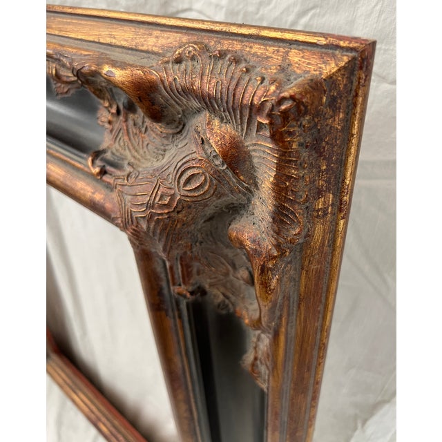 Spanish Baroque Gold and Black Frame, Fits Art 16x20 For Sale In Sacramento - Image 6 of 16