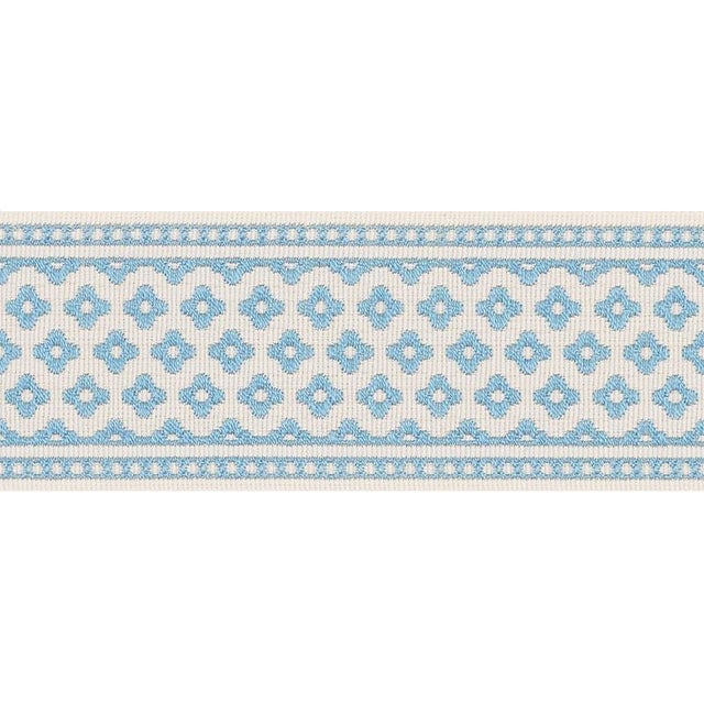 Derived from Schumacher's Versailles pattern, Cherie is a versatile tape woven on a jacquard loom in Austria. It has a...