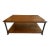 Bunny Williams Oak & Iron Coffee Table With Lion's Paw Feet For Sale