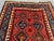 Textile Red Antique Turkish Hand-Knotted Rug – Caucasian Tribal Design, Rare Vintage Wool Rug For Sale - Image 7 of 12