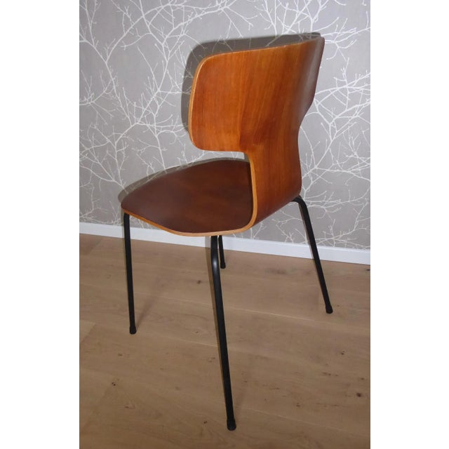 Model 3300 Chair in Teak by Arne Jacobsen for Fritz Hansen, 1955 For Sale - Image 6 of 8