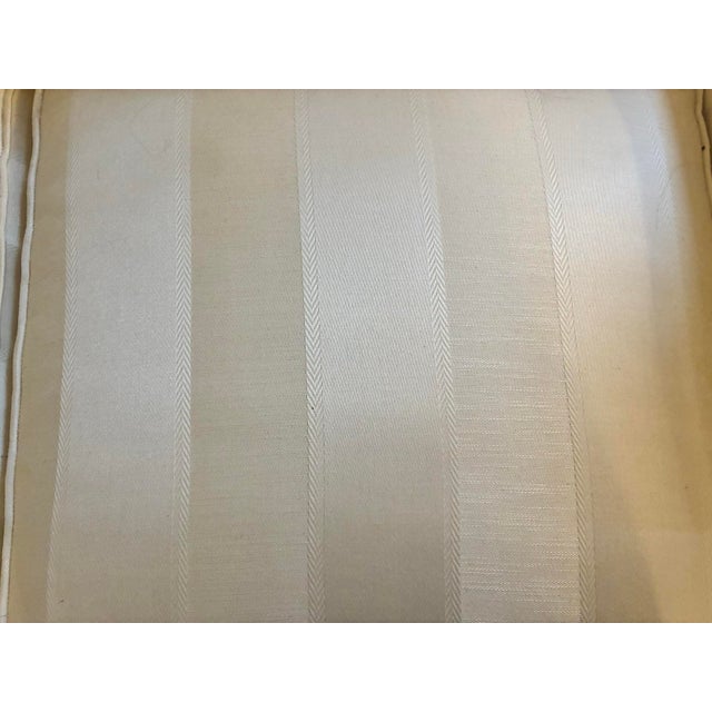 Elegant custom Ethan Allen loveseat sofa. A perfect edition to your living space! One of a kind custom design.