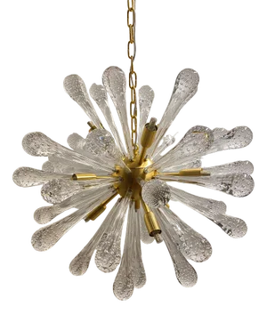 Sputnik Chandelier in Murano Glass from Simoeng