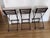 Rare opportunity to own a set of 3 designer counter stools from Thomas Hayes Studio -- each piece custom-made to order,...