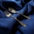 Vintage Fork Spoon Holmes & Edward’s Silverplate Serving Set- a Pair For Sale - Image 6 of 10