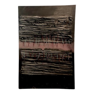 Large Mid Century Greg Copeland, Christine Alfery - 3 Dimensional Mixed Media Painting - Signed For Sale