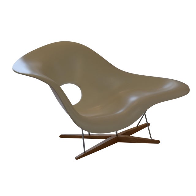 Authentic Eames La Chaise Produced by Vitra Chairish