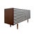 Vintage Sideboard with Op Art Motif, Poland, 1972 For Sale - Image 4 of 13