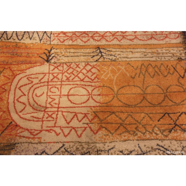 2000 - 2009 Nazmiyal Collection Vintage "Florentinische Villenviertel" Art Rug by Paul Klee for Ege For Sale - Image 5 of 10