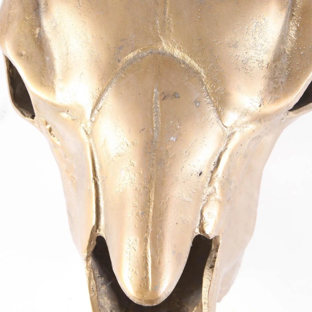 Vintage Wall Sculpture in Gilt Metal, 1970s For Sale - Image 4 of 11