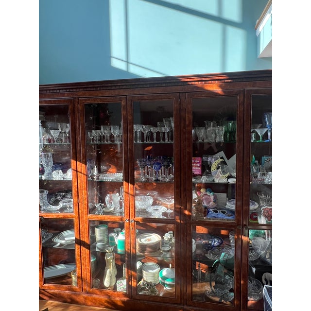 Classic, gorgeous John Widdicomb vitreen / china cabinet / display case. Treated with love and care for decades by my...