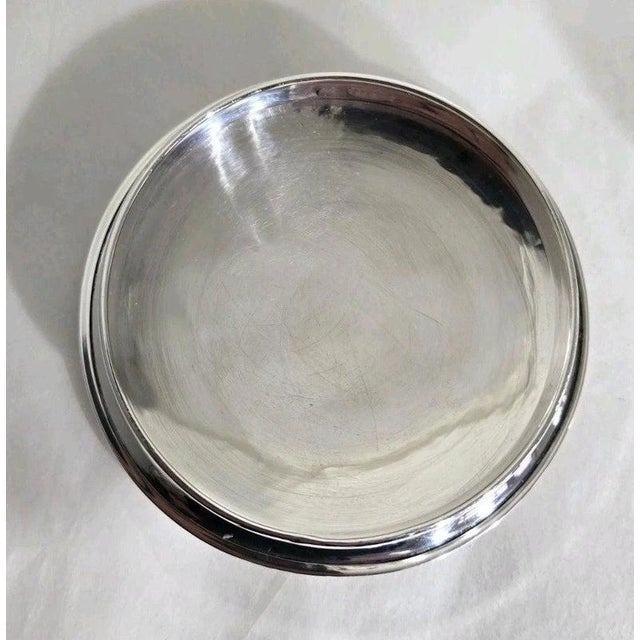 Antique Sterling Silver & Cut Glass Dressing Table Jar, 1918 For Sale - Image 12 of 17