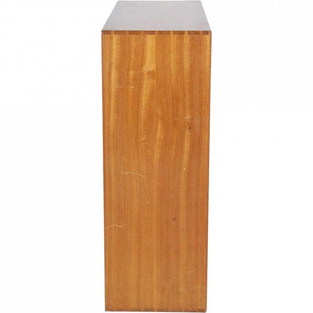 Mogens Koch bookcase made of mahogany. The bookcase is from the 1980s and appears with marks and scratches. •Designer:...