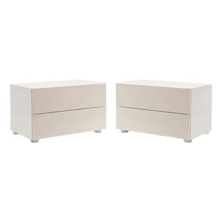 Pair Of Poliform Dream Bedside Tables Cddr2 by Emmanuel Gallina, Attributed For Sale