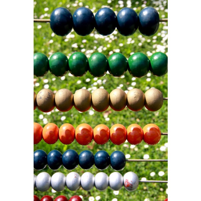 Mid-Century Standing School Abacus, Italy, 1930s For Sale - Image 13 of 14