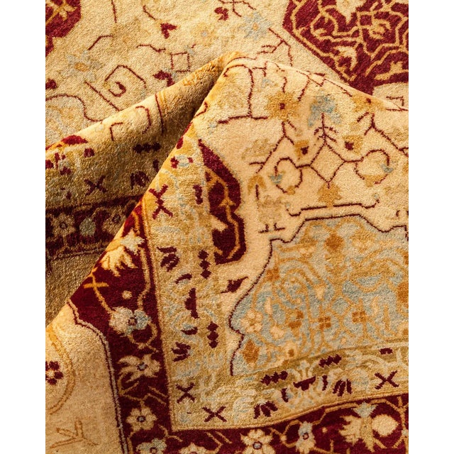 Textile Mogul Collection Hand-Knotted Area Rug - Ivory Collection 10' 2" X 13' 9" For Sale - Image 7 of 10