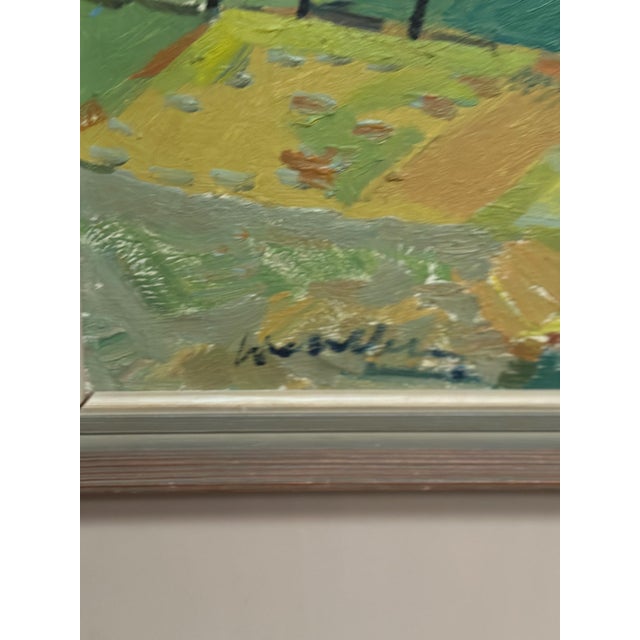 Tage Gavik, Landscape, 1950s, Oil Painting on Panel, Framed For Sale - Image 10 of 18