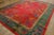 Art Deco 1920s Red Floral Vase Antique Chinese Art Deco Carpet 9' X 11' 8'' Handknotted Wool Rug For Sale - Image 3 of 9