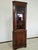 Chesterfield Corner Display Cabinet in Mahogany and Glass, 2000s For Sale - Image 4 of 8