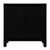 Black Nora 12 in. W Rectangular Wood 1 Door Narrow End Table with Pull-Out Tray, Antique Coffee For Sale - Image 8 of 11