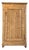 Biedermeier Cabinet in Natural Wood For Sale