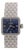 Vintage Omega Geneve Ladies 18k White Gold Blue Dial Square Mesh Bracelet Watch For Sale