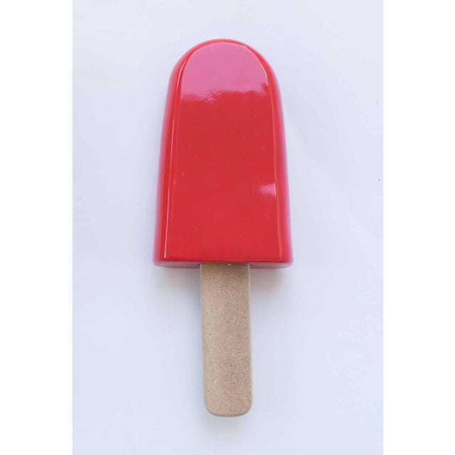 Contemporary Ceramic Ice Pop Wall Sculpture For Sale - Image 3 of 10