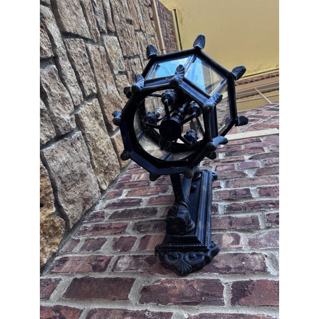 1990s Sconce Exterior Light Fixture For Sale - Image 4 of 7
