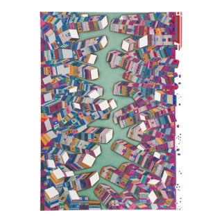 Risaburo Kimura - New York Silkscreen For Sale