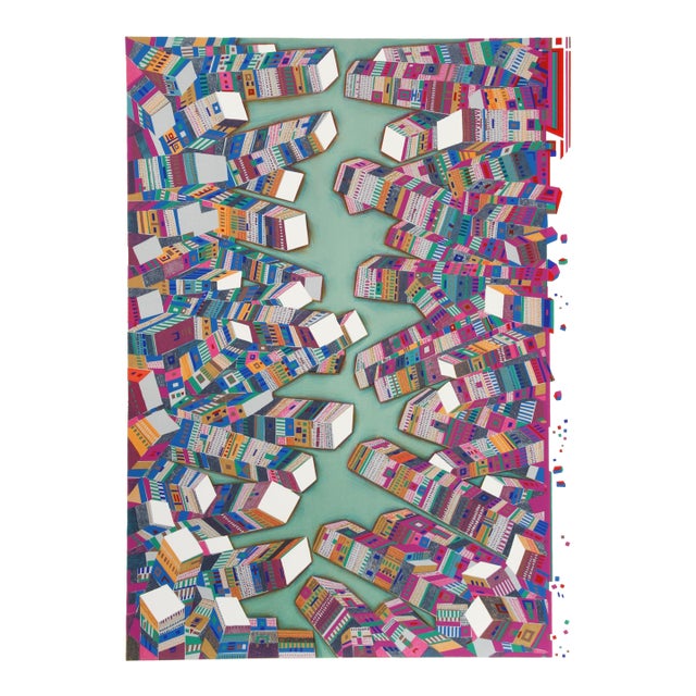 Risaburo Kimura - New York Silkscreen For Sale