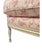 Gorgeous 20th Century French Settee With New LoveShackFancy Linen Upholstery For Sale - Image 9 of 9