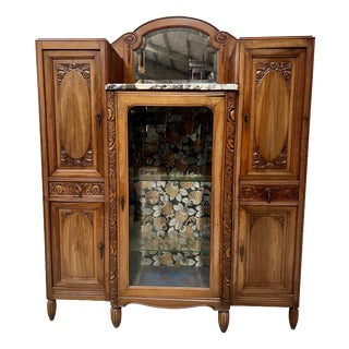 Art Deco Sideboard in Walnut, 1930s For Sale