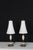 Alabaster Petite Pair of Petite Maison Charles Style Boudoir Lamps For Sale - Image 8 of 15