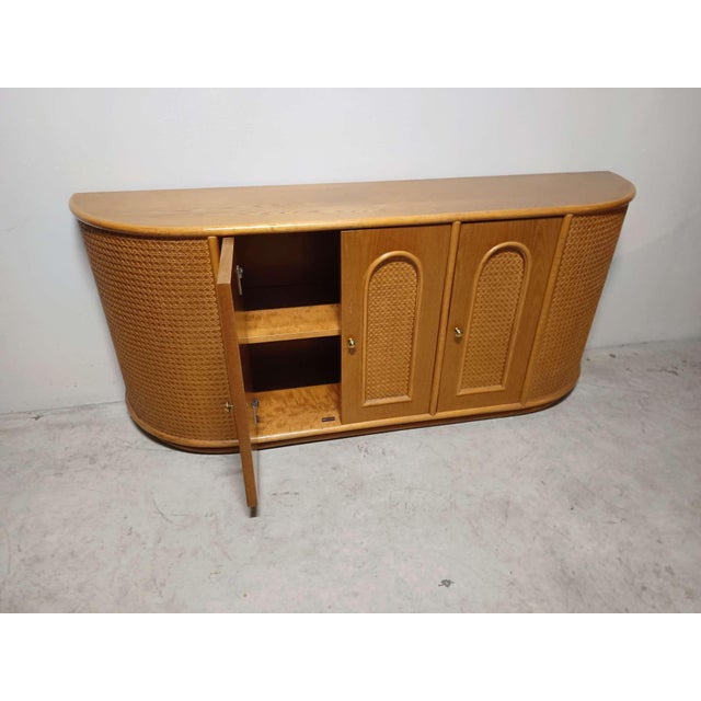 Vintage Boho Chic Sideboard, 1970s For Sale - Image 4 of 9