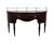 Early 21st Century Thomasville Furniture Kent Park Collection Banded Flame Mahogany 68" Buffet Sideboard W. Brass Rail 38921-240 For Sale - Image 5 of 15
