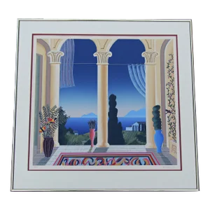 Thomas McKnight "Delphi" Rare Limited Edition Art Print - 52/75, Hand Signed