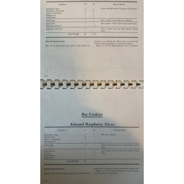 Breads, Pastries, Pies and Cakes: Quantity Baking Recipes by Nathan S. Cotton (Author) Format: Spiral-Bound For Sale - Image 13 of 13