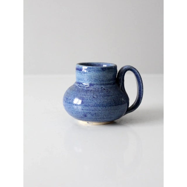 Vintage Studio Pottery Mug For Sale - Image 11 of 11