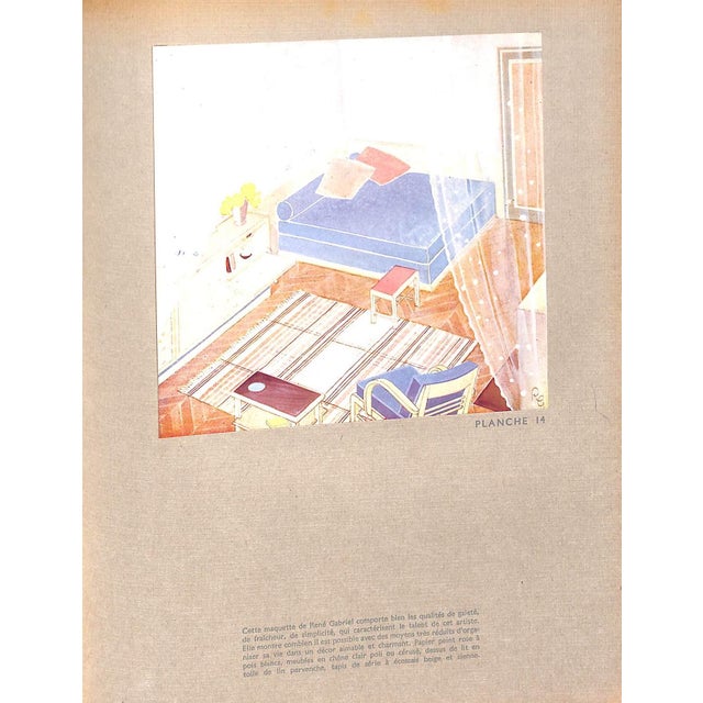 "Meubles Ensembles Decors" 1945 Dufet, Michel For Sale - Image 11 of 12