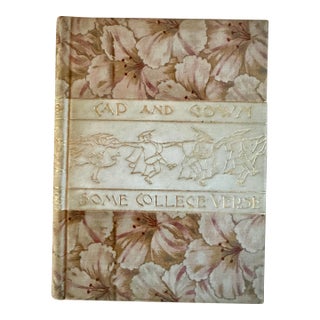 Antique Cap and Gown Decorative Gift Book Book For Sale